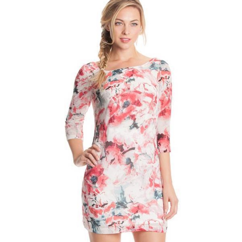 GUESS! NEW WOMEN'S INBLOOM SHIFT DRESS